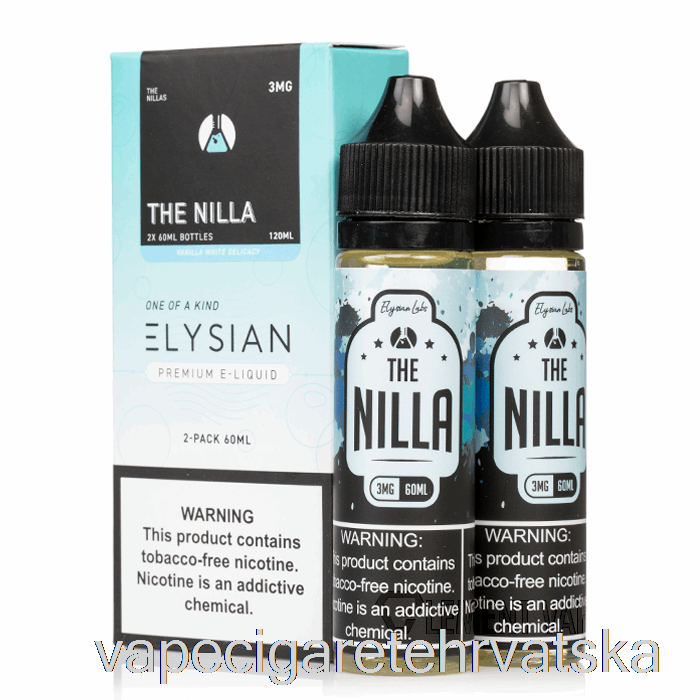 Vape Cigarete The Nilla - Elysian Labs - 120ml 6mg